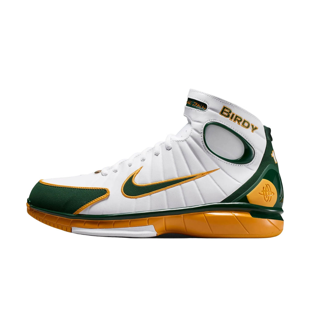 Nike Air Zoom Huarache 2K4 SB (White/Deep Forest-Canyon Gold)