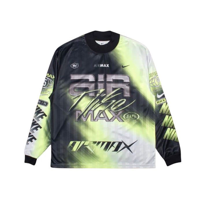 Nike Culture of Football Dri-FIT Long-Sleeve Soccer Jersey (Volt/black/white)