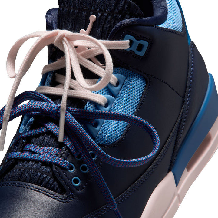 Air Jordan 3 Retro Wmns (Obsidian/Chalk-Track Red)