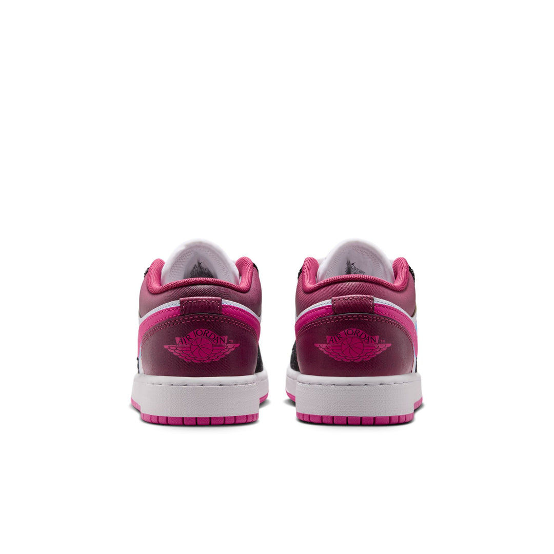 Air Jordan 1 Low SE (GS) (Off Noir/ Desert Pink-White)