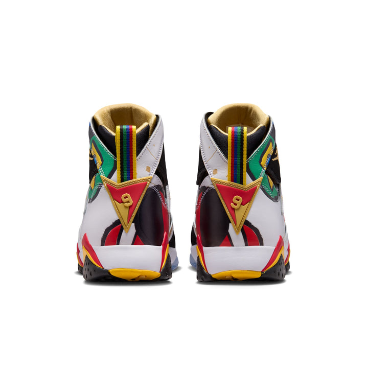 Air Jordan 7 Retro BB (White/Metallic Gold-Sport Red)