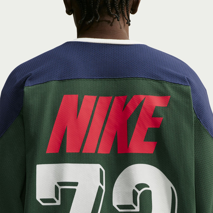 Nike Sportswear Club Hockey Jersey (Fir/Midnight Navy-University Red)