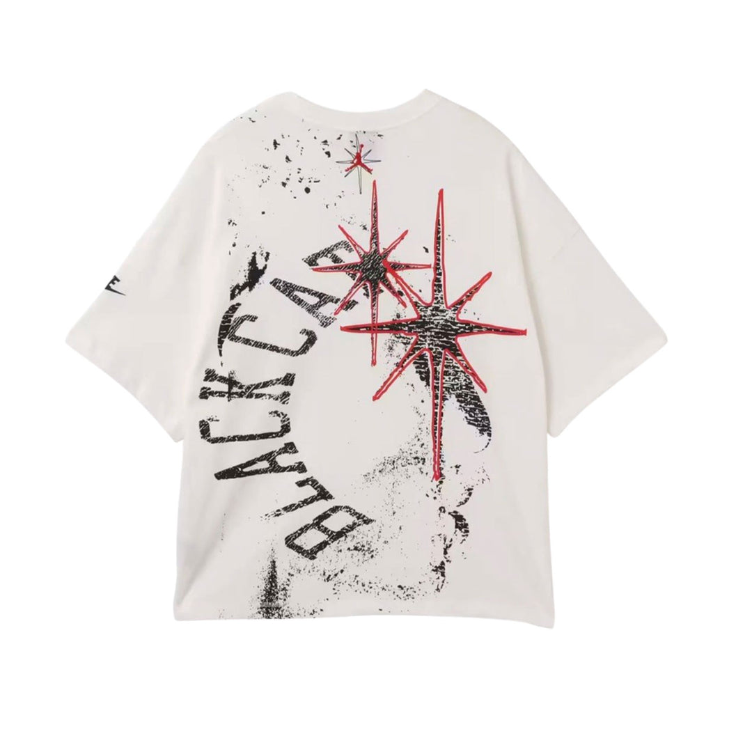 Jordan MJ Black Cat Star S/S T-Shirt (White)