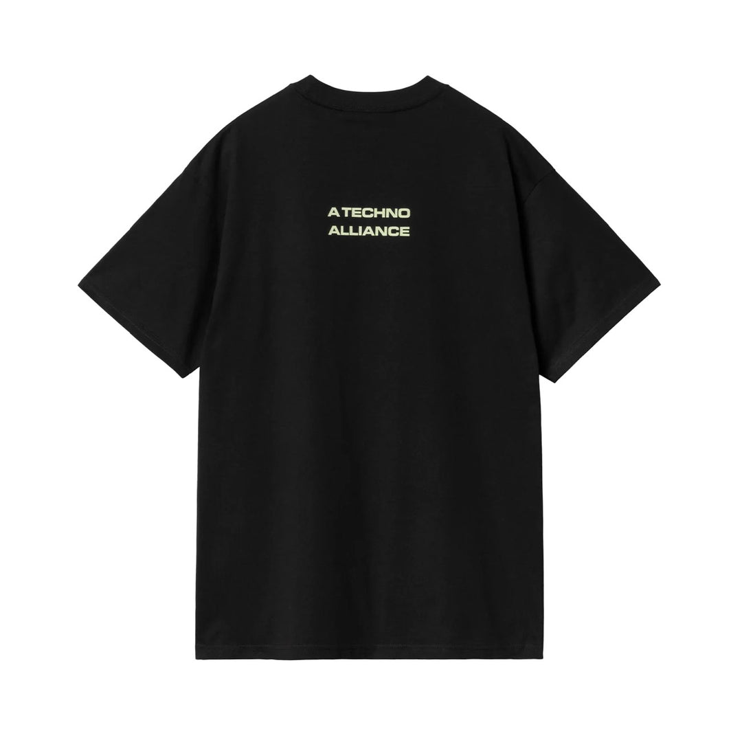 Carhartt WIP x TRESOR Techno Alliance S/S T-Shirt (Black/Green Glow Reflective)
